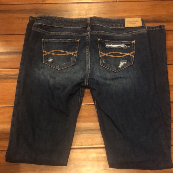 Abercrombie & Fitch Jeans Embroidered Beaded - Picture 2 of 4